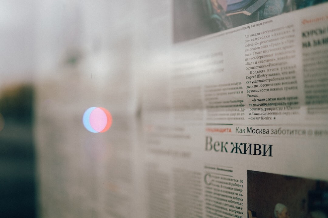 online news article